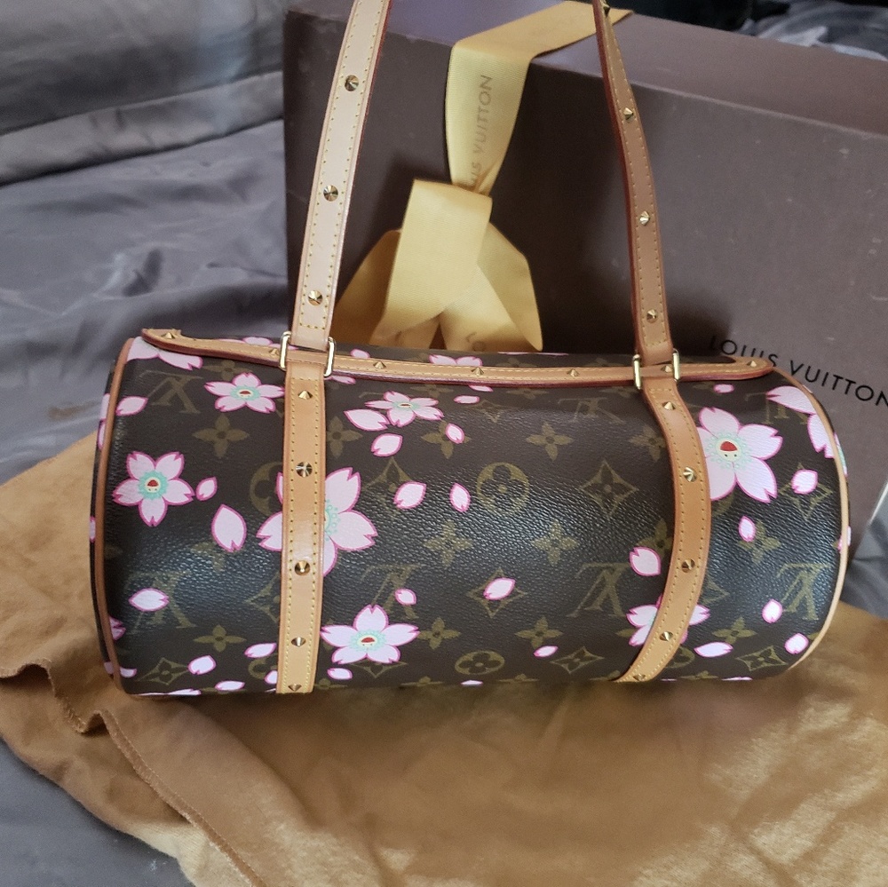 SOLD! Authentic LV Limited Edition Cherry Blossom Purse - Picture 7 of 8